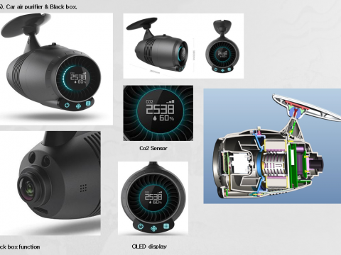 차량용 공기청정기 & 블랙박스 설계, 개발