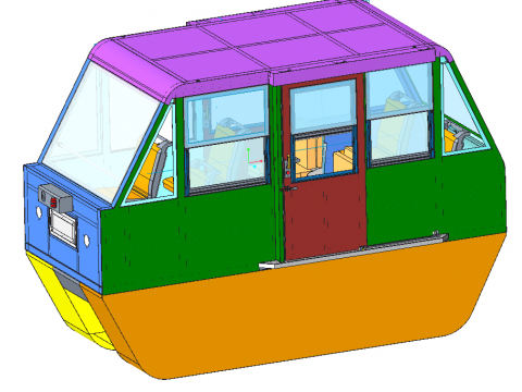 Monorail cabin 설계 및 제작 (1)