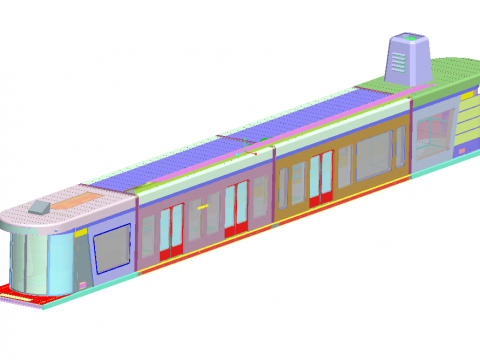 BIMODAL TRAM STATION 설계 및 제작